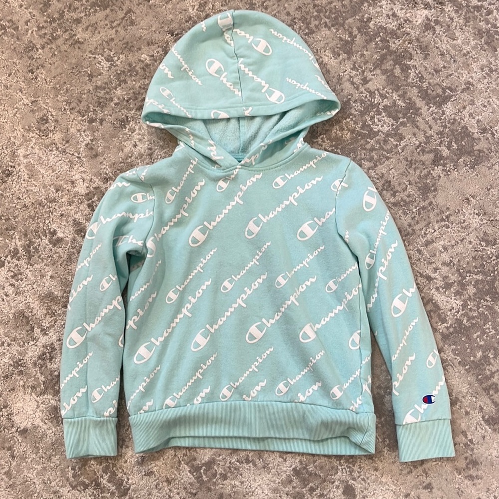 Girls Champion Hooded Sweatshirt